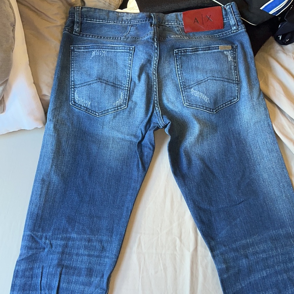 Mens Jeans Size 32 regular straight fit - Picture 3 of 5